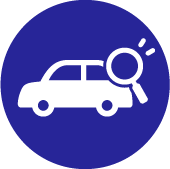 現車確認のアイコン